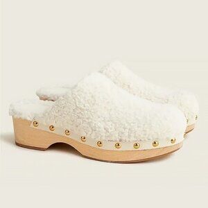 *NEW* J. Crew Sherpa Clog